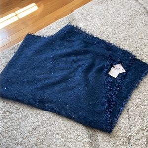 Navy Blue Sparkle Shawl